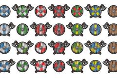 2020 10 Norse Shields and Weapons