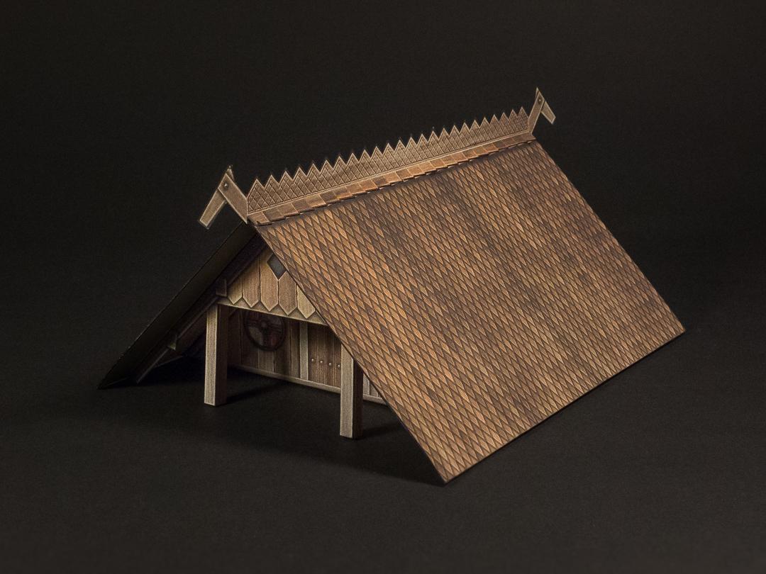 Wooden shingle roof option