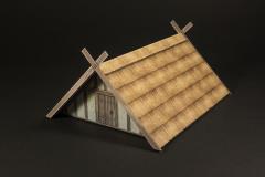 Saxon style A-frame building