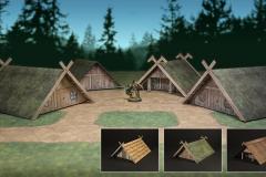 Multiple roof ornament options