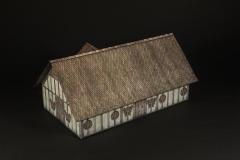 Saxon walls and wood roof