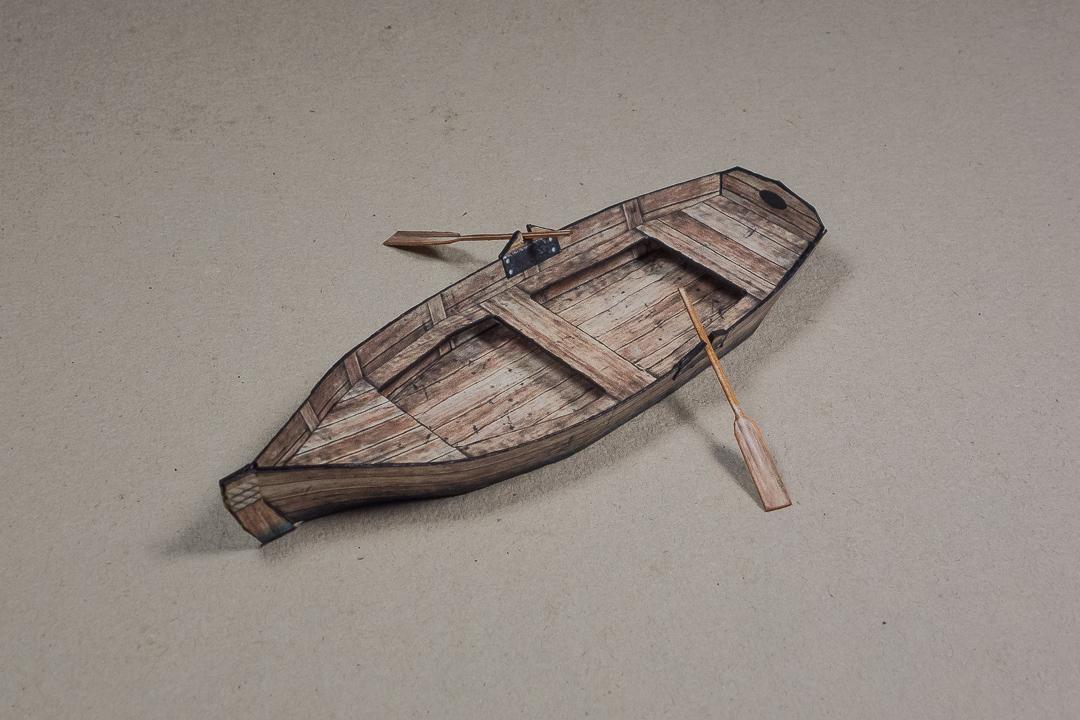 Rowing Boat (old light wood version)
