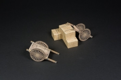 Carts and hay bale